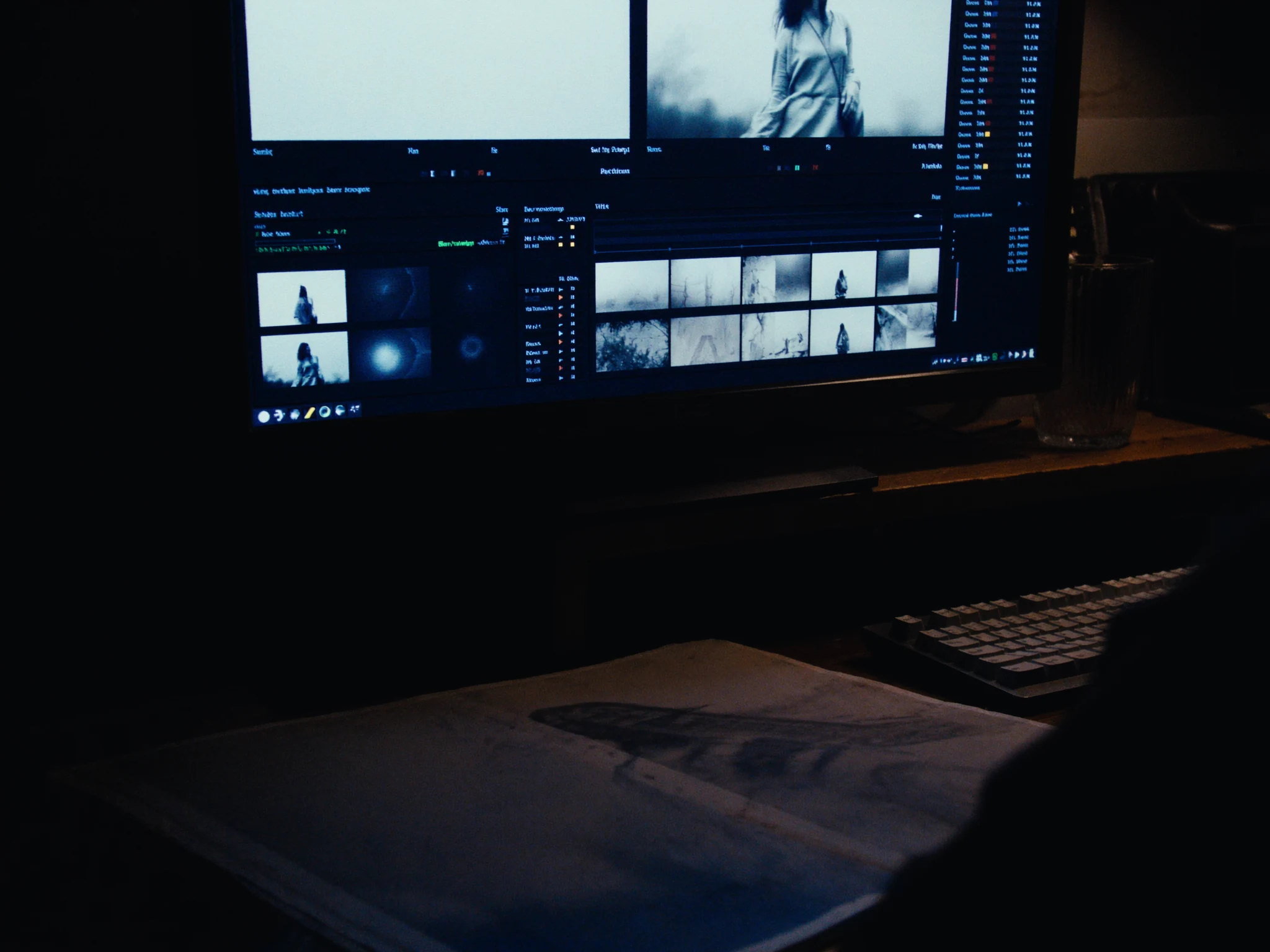 Moodtape de montage — argument visuel et pitch de projet — Fabien Bouadi