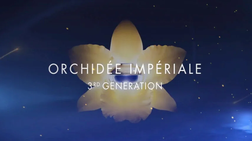 Guerlain Orchidée Impériale - Animation 3D cosmétique et botanique - Paris