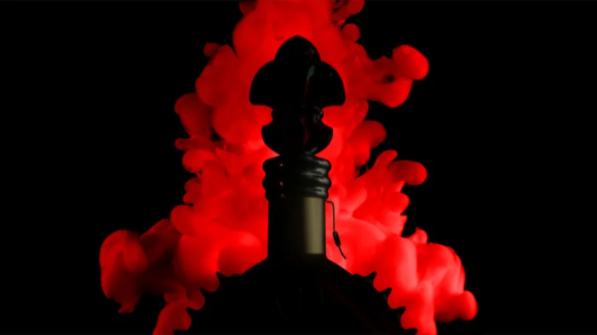 Remy Martin Red Knight - Motion design spiritueux et teaser de luxe - Paris